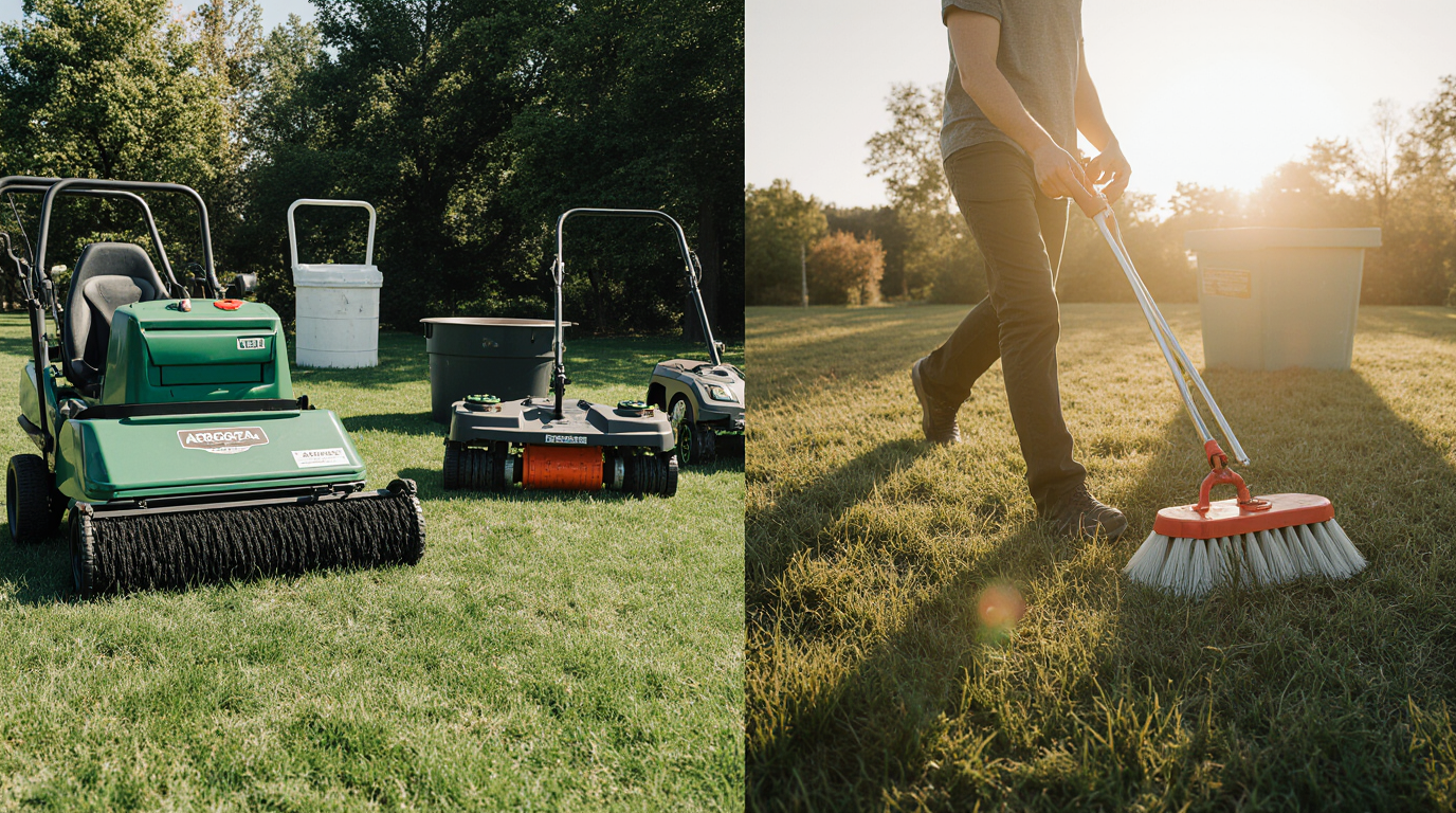 The Ultimate Guide to Lawn Sweepers: Smart Ways to Transform Your Yard into a Clean, Lush Paradise
